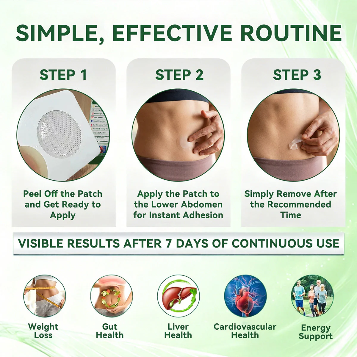 🔥 New Arrival | Purelora® Berberine Apple Cider Vinegar × EGCG 10-in-1 Nano Microneedle Patch Burn Stubborn Fat • Smooth Wrinkles • Support Joint Comfort (Just 1 Patch Daily — Many Users Notice Visible Changes in as Little as 7 Days) - Image 10