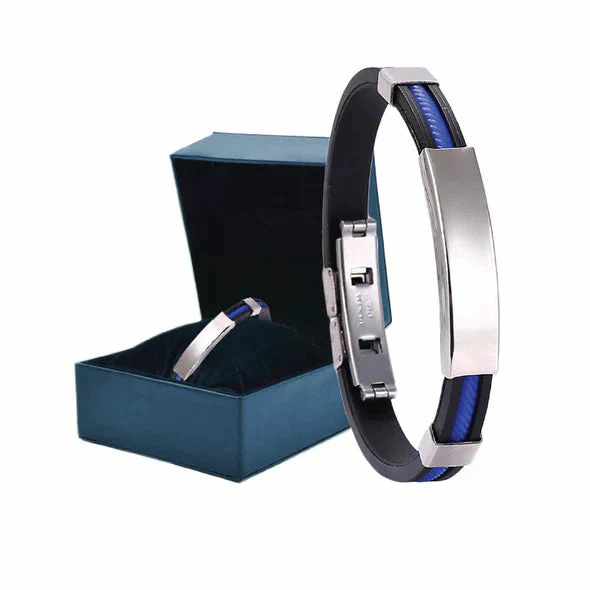 Therapeutic Lympunclog Titanium Wristband — Inspired by TitaniumION for daily wear, supports circulation, relaxation, and joint discomfort relief. Helps with detox, lymph support, and bloating - Image 4