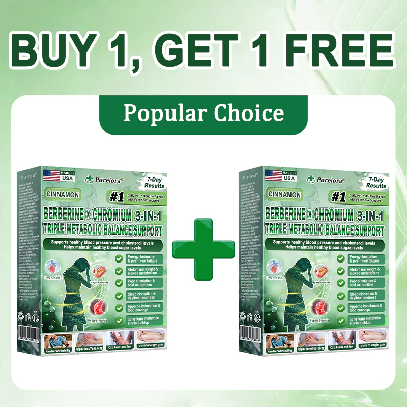 Purelora® Berberine × Chromium Complete Metabolic Rhythm Kit (🌀 Daily External Patch + Weekly Metabolic Support Powder) ✅ For metabolic balance, blood sugar support, circulation & overall metabolic health - Image 16